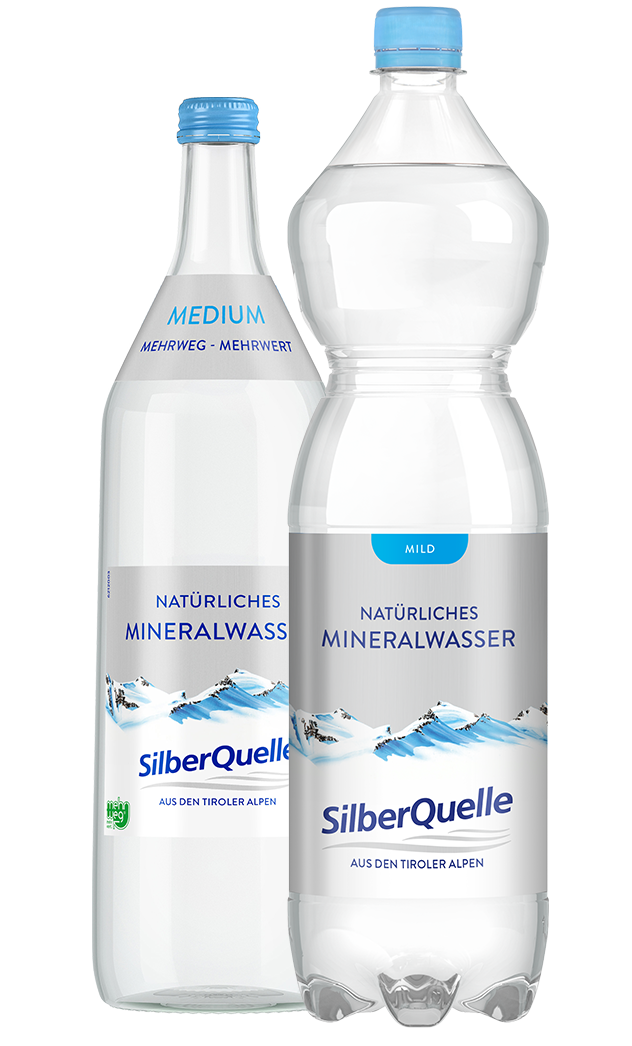 Natürliches Mineralwasser mild