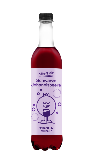 Tirola Sirup <br> Schwarze Johannisbeere