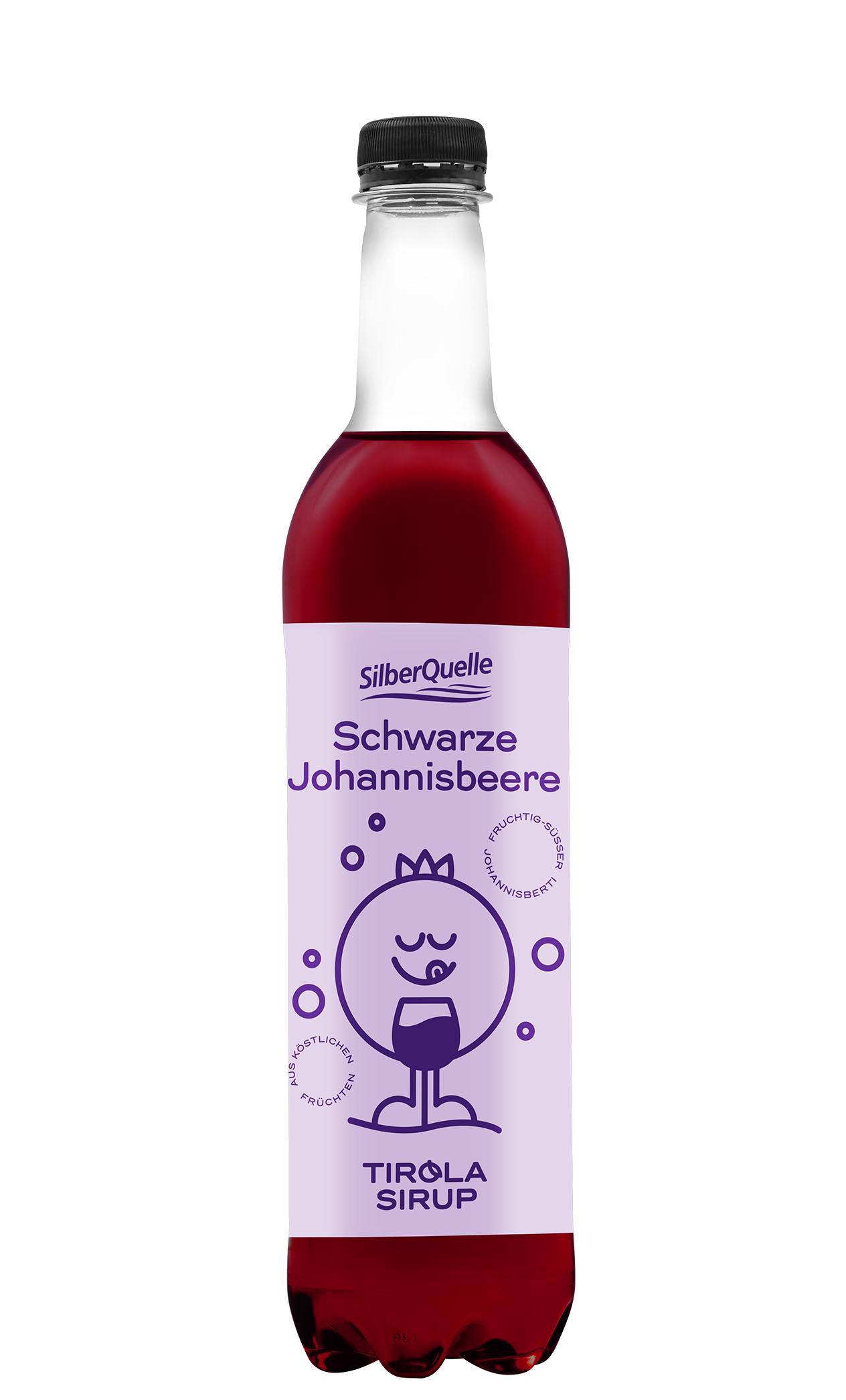 SilberQuelle Sirup <br> Schwarze Johannisbeere