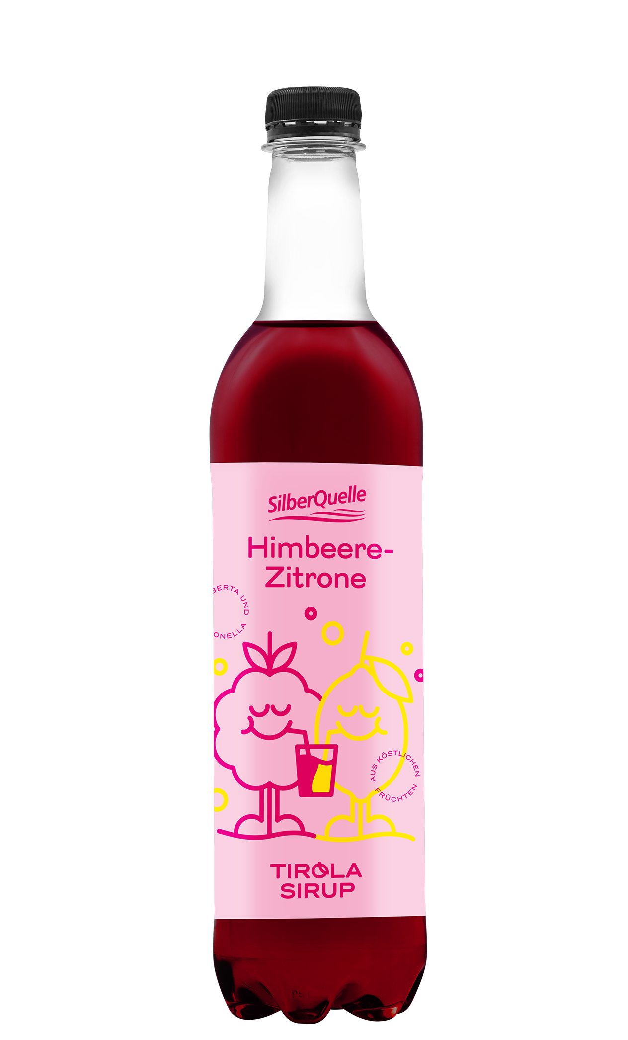SilberQuelle Sirup <br> Himbeere-Zitrone