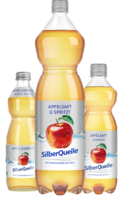 Apfelsaft g’spritzt