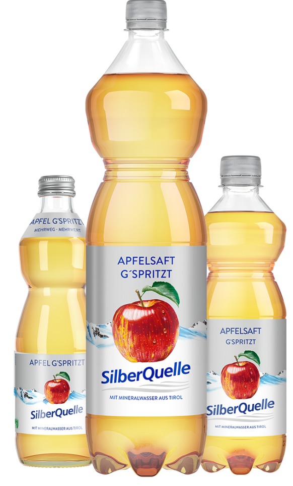 Apfelsaft g’spritzt