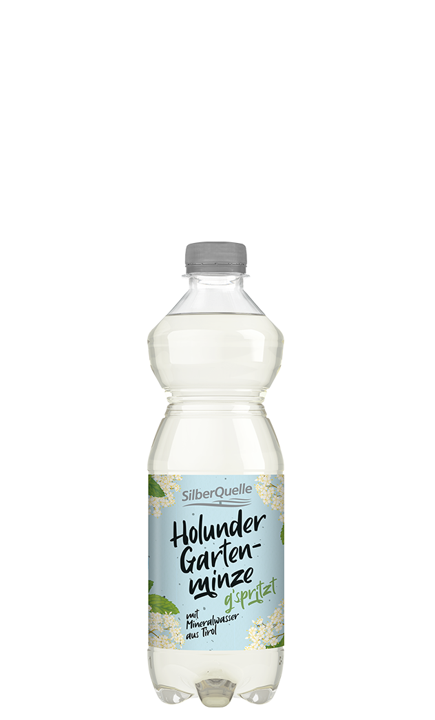 Jetzt NEU – Holunder-Gartenminze g’spritzt