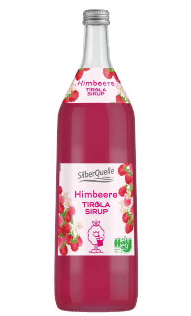 Tirola Sirup Himbeere <br> Mehrweg-Glasflasche
