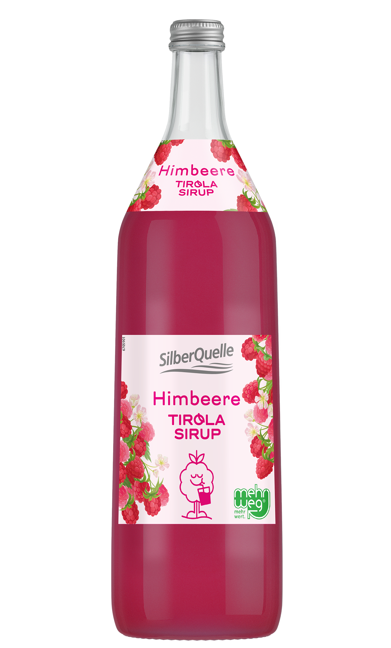 Tirola Sirup Himbeere <br> Mehrweg-Glasflasche