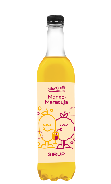 SilberQuelle Sirup <br> Mango-Maracuja