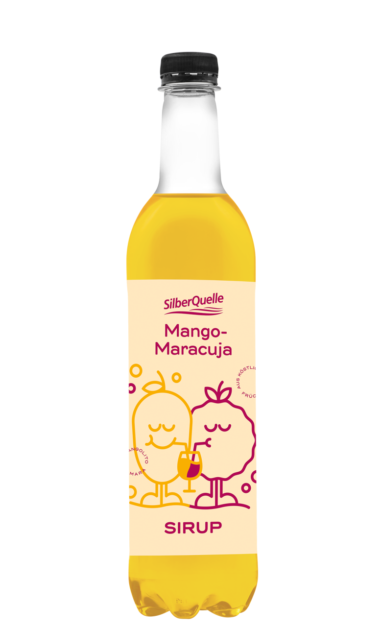 SilberQuelle Sirup <br> Mango-Maracuja