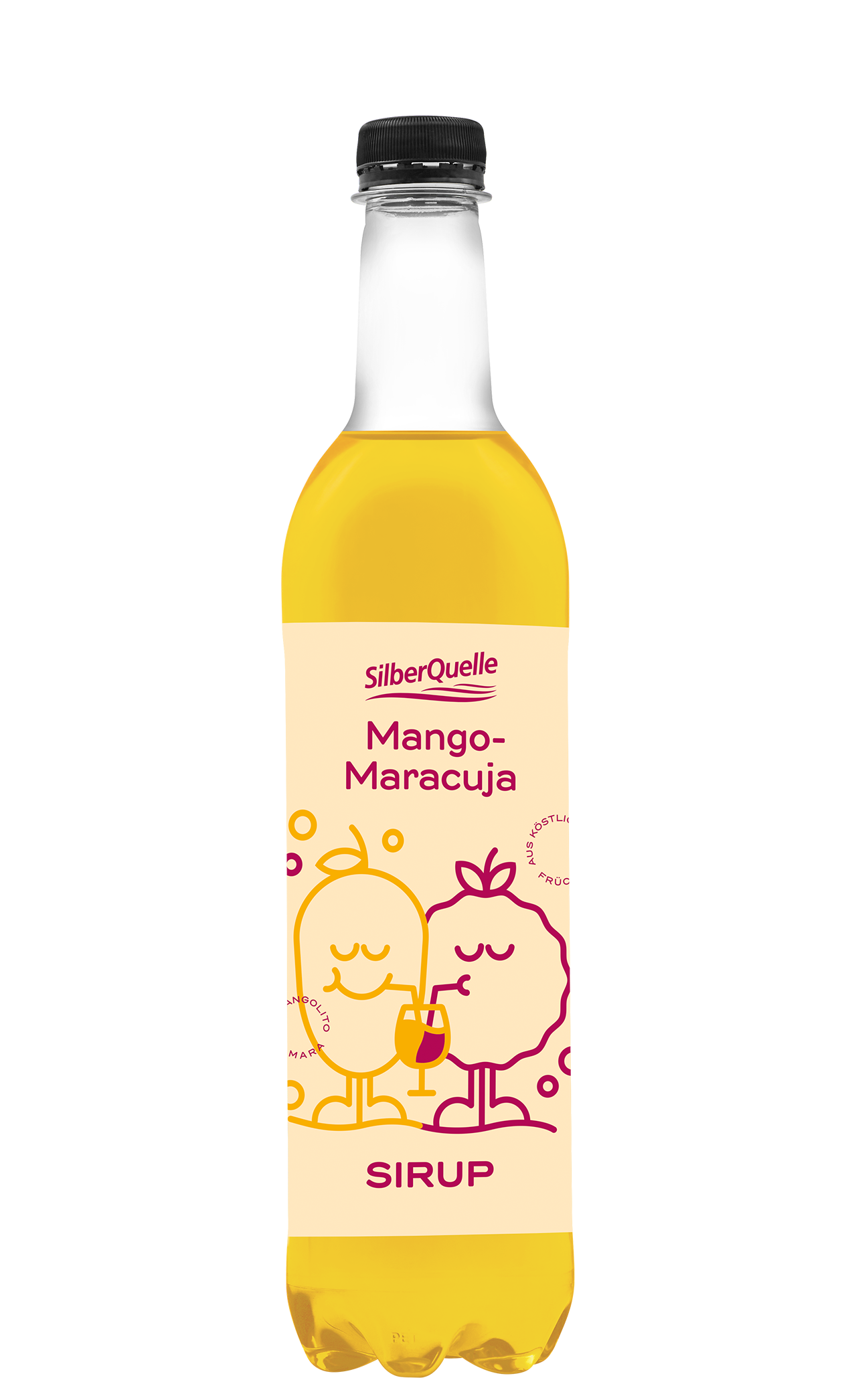 SilberQuelle Sirup <br> Mango-Maracuja
